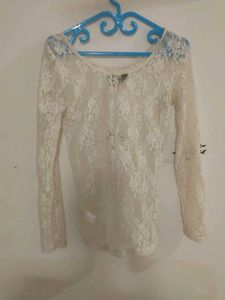 Mesh Crop Top