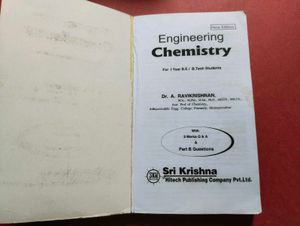 Engineering Chemistry Book