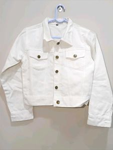 White Denim Jacket