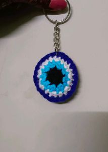 Evil eye keychain