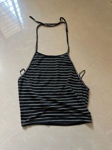 Black Crop Top