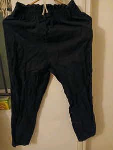 H&amp;M Divided Paperbag Trousers - Black