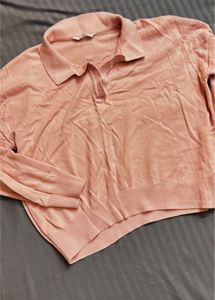 Only Peach Knit Sweater