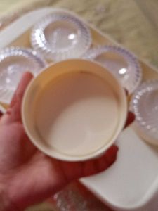Guest Set Gift Iteam Wedding 6bowls Trai Plastic