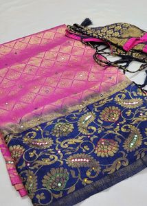 Georgette Saree Without Blouse