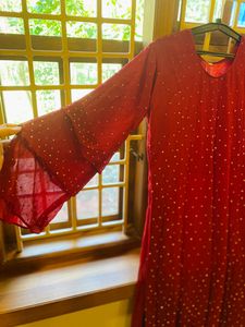 Beautiful Red Flare Dress