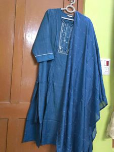 Elegant Blue Kurta Set