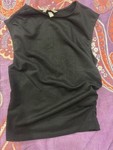 Black Sleeveless Top