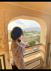 crochet full sleeves floral top