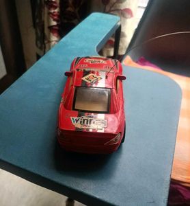 Vintage Red RC Race Car