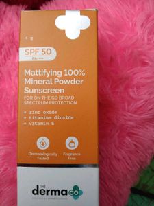 🆓 Delhivery The Derma Co. Sunscreen