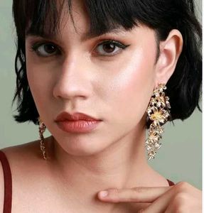 Floral Drop Earrings