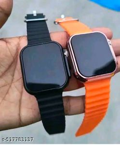 Smart Watches (Black & Orange)
