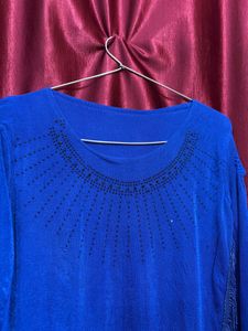 Royal Blue Top For Women