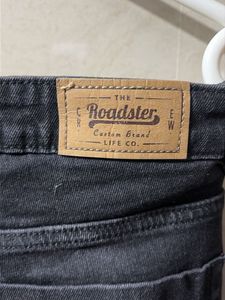 Dark Grey Denim Jeans