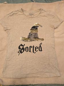 Harry Potter 'Sorted' Sequin Tee