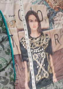 Blur Illusion Sleevless Top/Tshirt (Women)