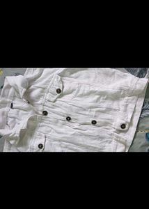 White Denim Jacket