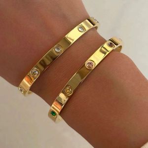 Cartier Band Full Stones Anti-tarnish