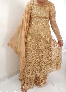 Havey Work Garara Pattern Dress