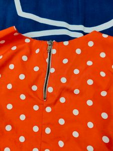 Red Polkadot Top
