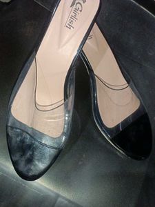 A Brand New Transparent Heel.