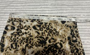 Leopard Print Midi Skirt