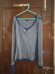 Striped Long Sleeve Top