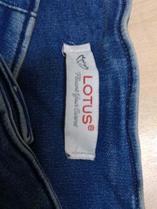 Lotus Embellished Denim Jeans