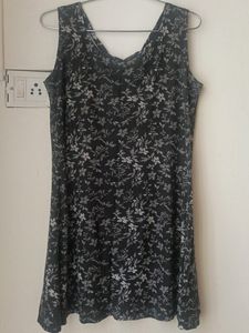 Floral Print Sleeveless Dress
