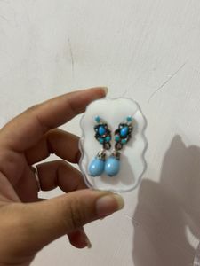 Teardrop Turquoise Earrings