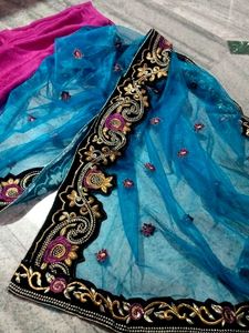 Authentic Saree With Beautiful Work