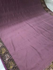 Vintage Inspired Purple Saree