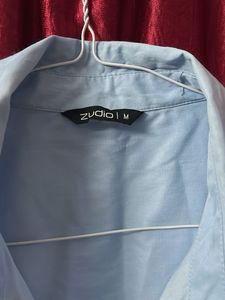 Blue Oversized Shirt