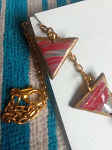 Triangle Statement Necklace