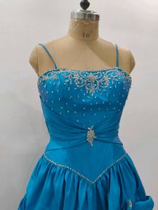 Teal Ball Gown