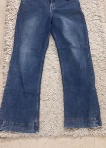 AND Wide Leg Denim Jeans