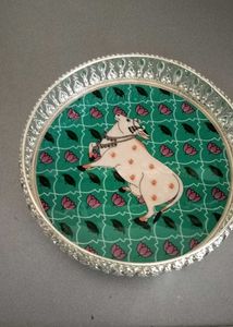 Cow Design Decorative Tray