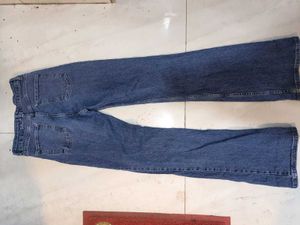 Flared Denim Jeans