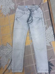 Boys Grey Denim Jeans