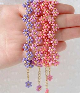 Floral Beaded Bracelets
