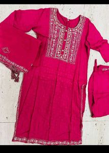 Combo 2 Kurta Set And One Kurti