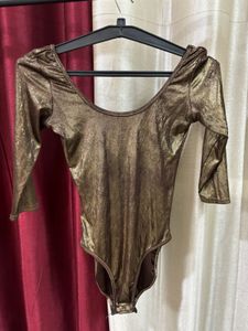Shinny Golden Bodysuit