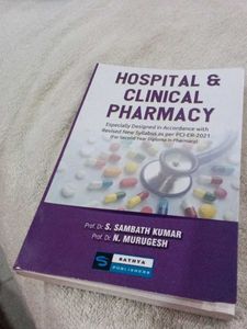 Hospital &amp; Clinical Pharmacy Book
