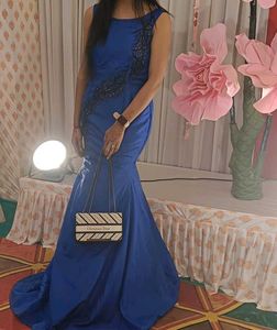 Blue Fish cut Gown
