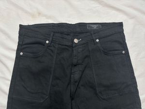 Black Cargo Pants