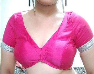 Sabyasachi Rani Pink Blouse 💗