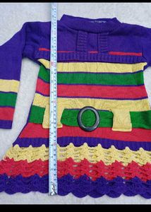 Woolen Frock3,4 Year
