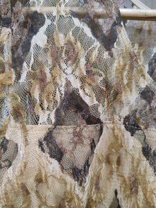 Printed Net Kurti With Plazzo