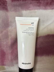 Minimalist SPF 50 Sunscreen